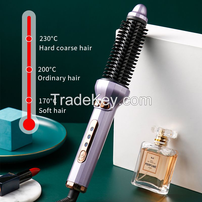 2021 new design auto hair curler hair styling comb tool 3 heat setting fast heat constant temperature for personal use