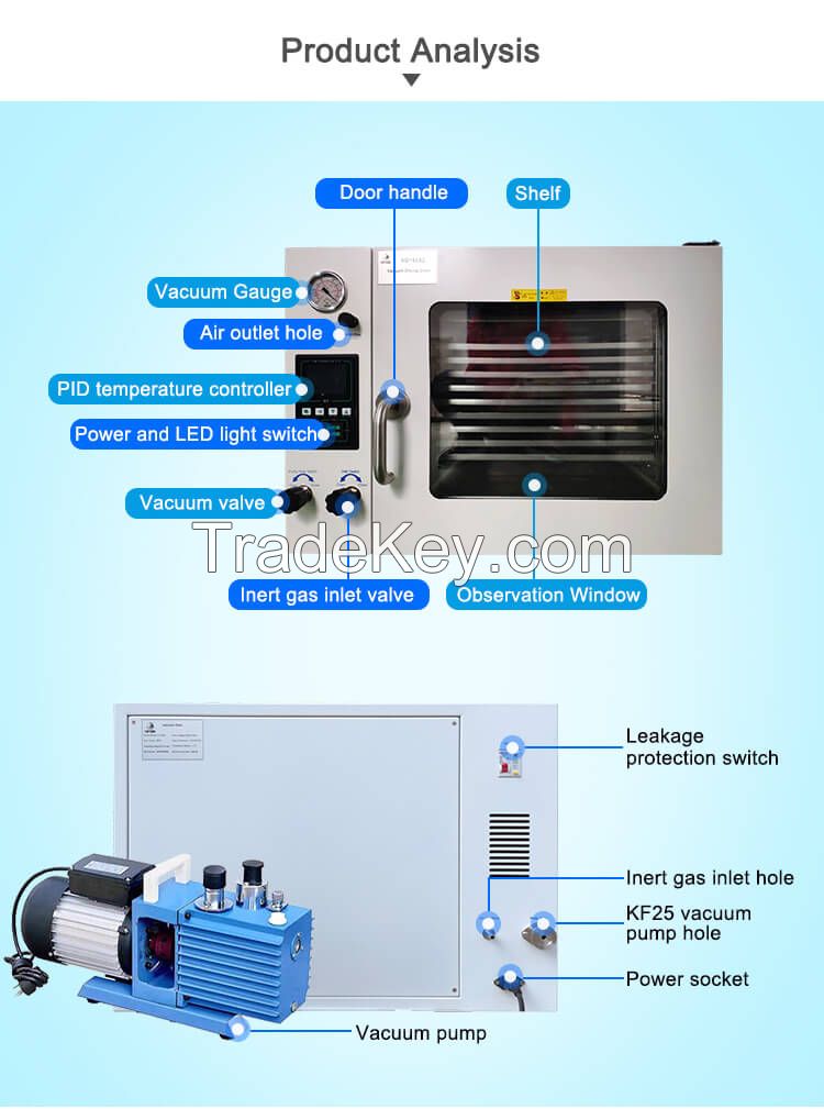 High performance environmentally friendly and energy saving drying oven laboratory small laboratory oven