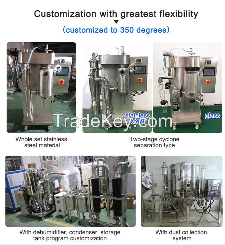 milk powder dryer chemistry laboratory milk dryer machine spray dryer supplier