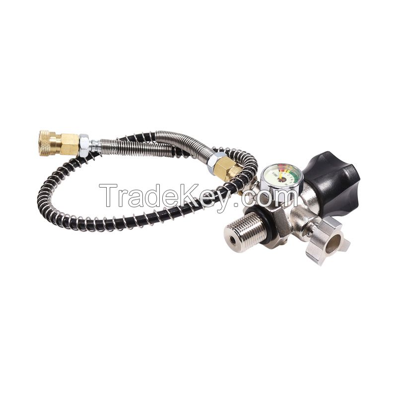Easy Use 1.2m Scuba Diving Tank Fill Station Hose Thread 7/16-20UNF