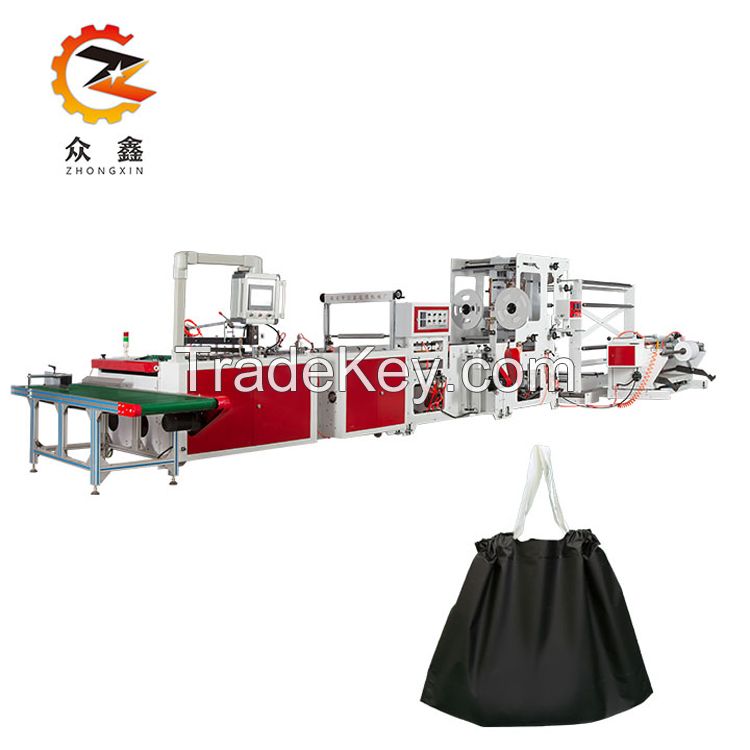 Zhongxin China Cost effective Drawstring Plastic Bag making machine