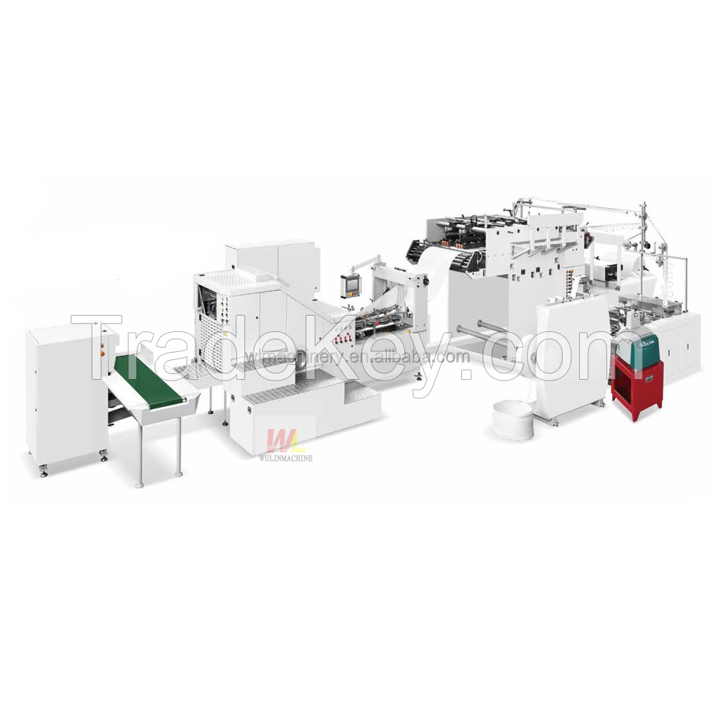 Factory Produce Fully Automatic Paper Shopping Bag Machine