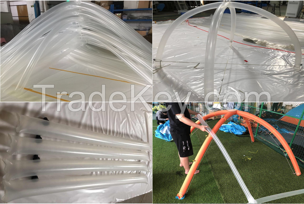 TPU inflatable tube for outdoor camping inflatable tent