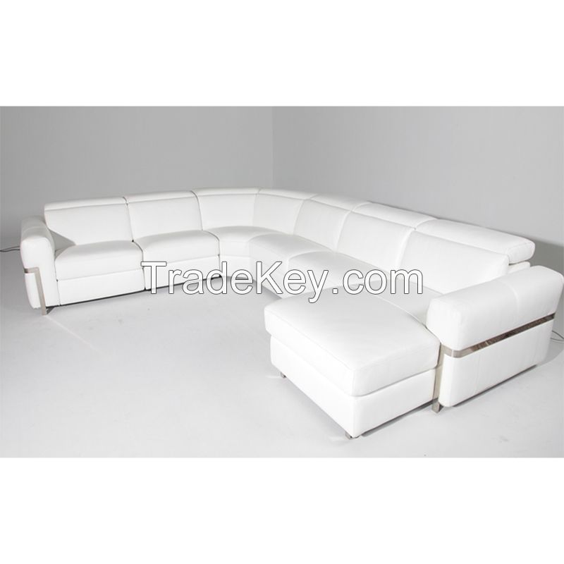 Factory directly wholesale sectional sofa leather genuine leather sofa set