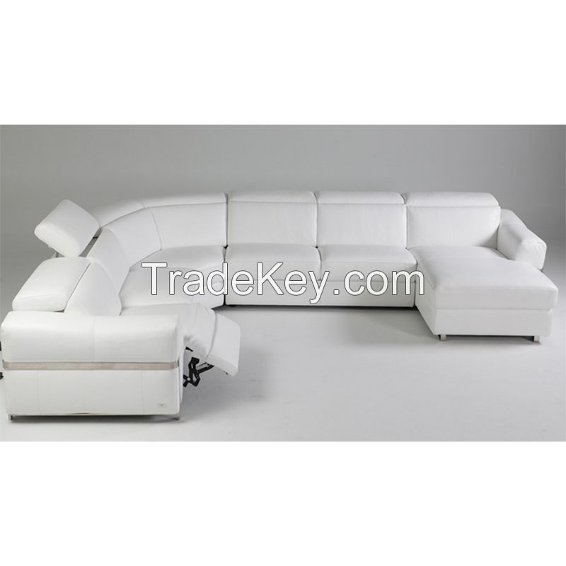 Factory directly wholesale sectional sofa leather genuine leather sofa set