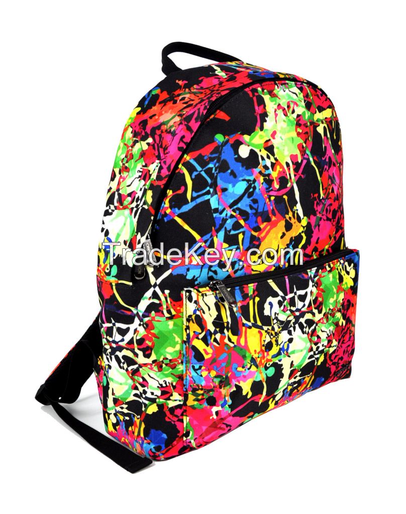 Printed Day Backpack