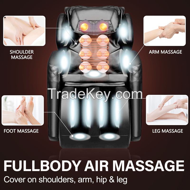 HFR-FU9001C Massage Chair, 3-Year Warranty Massage Chairs Full Body and Recliner, 10+ Stages Zero Gravity Shiatsu Heat Massage Chair