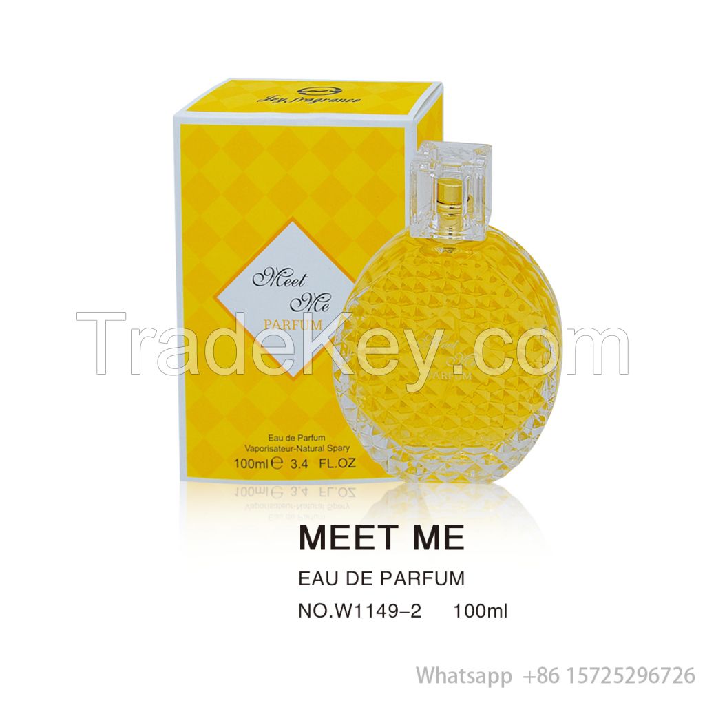 2021 Private Label Luxury Floral 100Ml Women Perfume Lady Fragrance