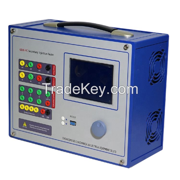 High Speed Current Injection Relay Test Set and Protection One Phase Relay Tester For Secondary Circuit Tester Equipment