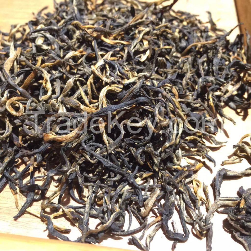 Organic Maofeng, #5 Dianhong black tea, Yunnan red tea wolesale