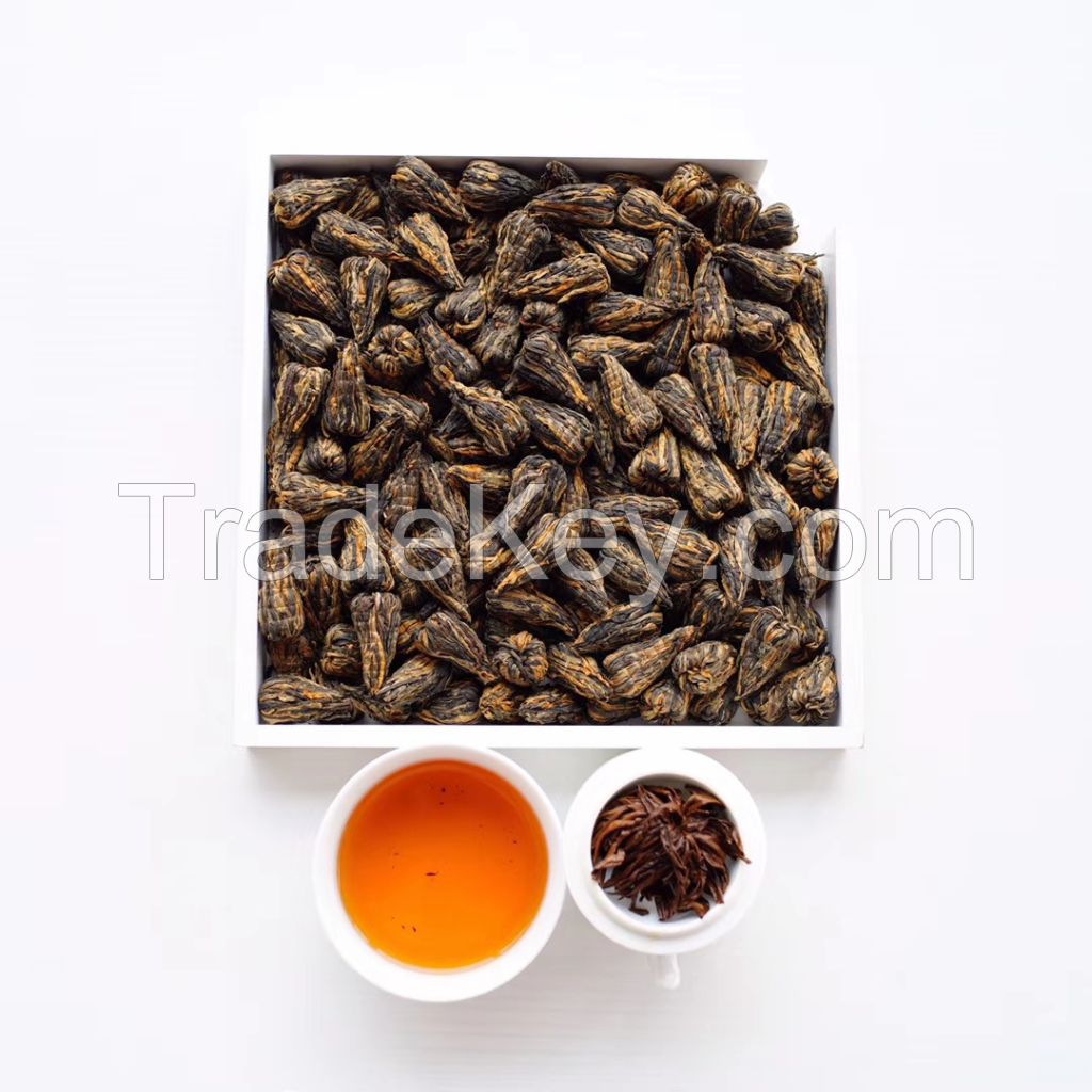 Dianhong black tea pagoda, Portable black tea
