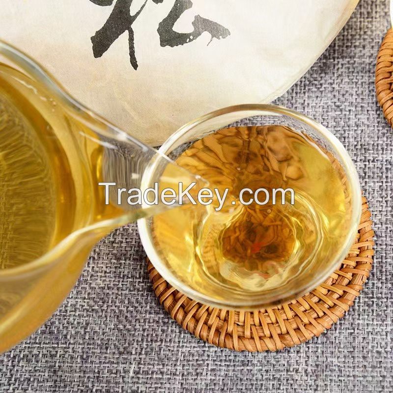 357g Yunnan Mansong Gushu Artisanal Raw Puer Tea Cake 