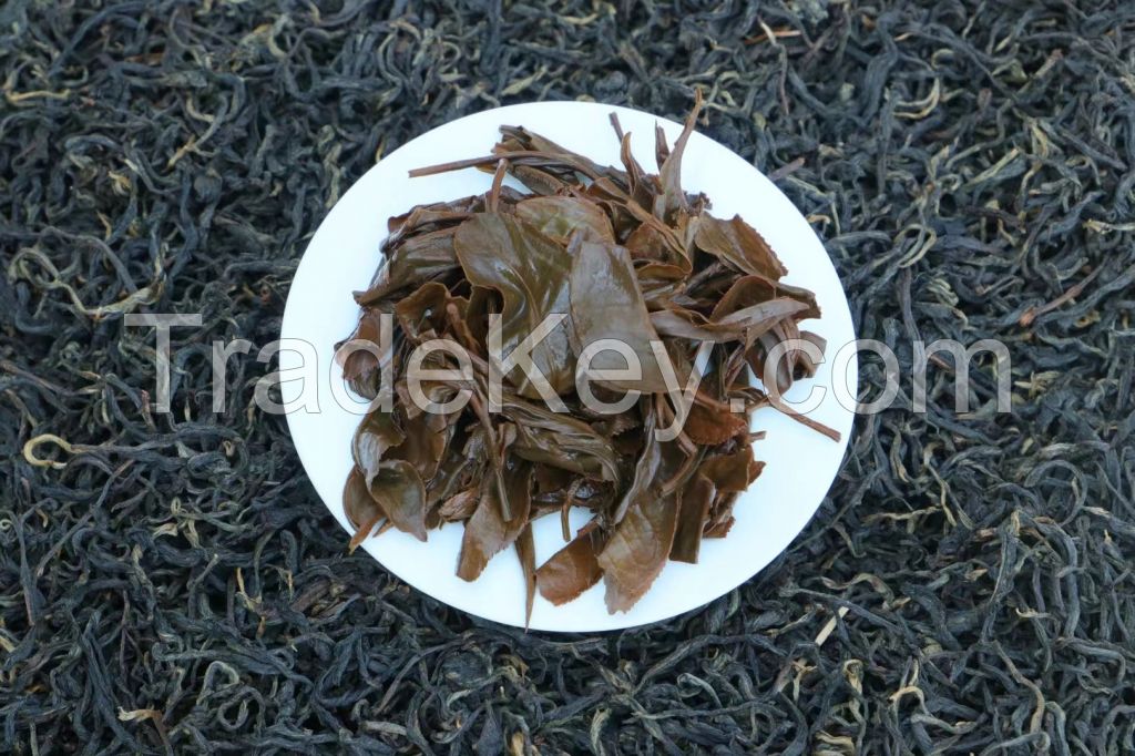 #2 Yunnan Wild Bush Big Leave Natural Twisted Dianhong Black tea
