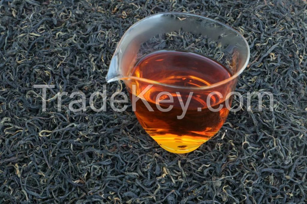 #2 Yunnan Wild Bush Big Leave Natural Twisted Dianhong Black tea
