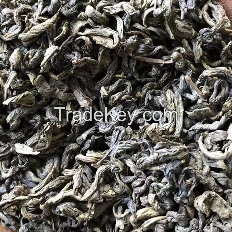 Factory Supply Bulk Loose Low Price EU Standard Yunnan Chunmee Zheng Mei Super Grade Pearl Green Tea