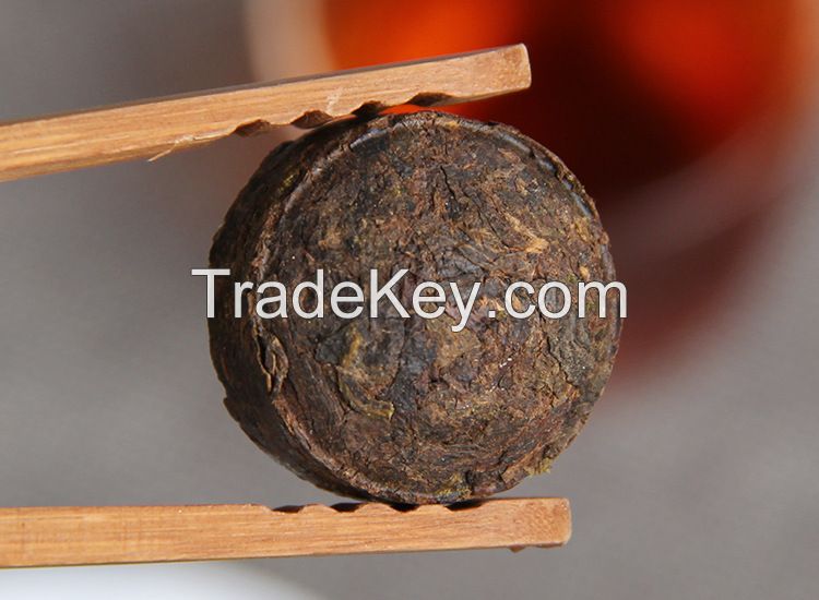 Wholesale Loose Yunnan 5g Mini Tuo Shu Puer Blended with Jasmine Ripe Puerh Tea for slimming tea