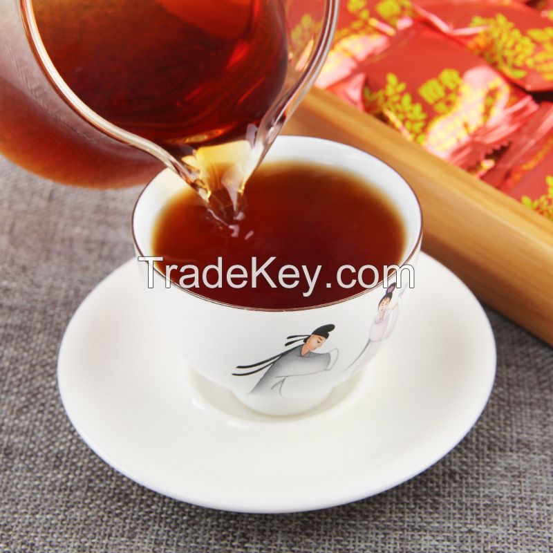 Wholesale Bulk Slim 5g Mini Tuo Yunnan Fragrant Shu Puer Ripe Puerh Biscuit Tea