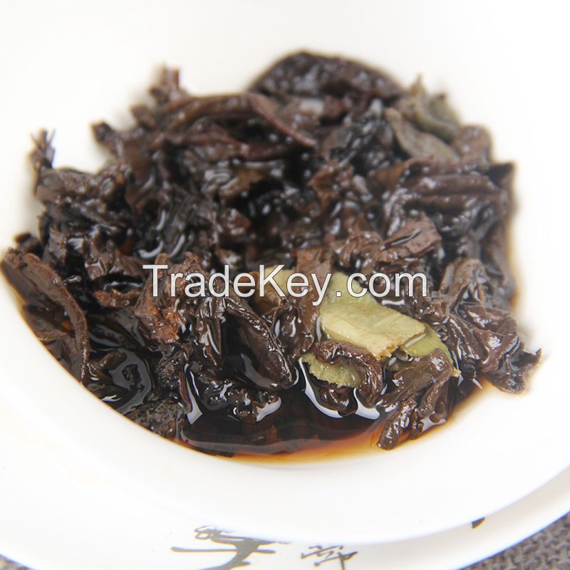 Wholesale 5g Chinese Herbal Tea Weight Loss Shu Ripe Puerh Combined with Lotus Leaf Tea Mini Tuo Cha