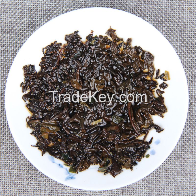 Wholesale Slimming 5g*40 Mini Fragrant Yunnan Fermented Shu Puerh Ripe Puer Gift Tuo Cha Tea