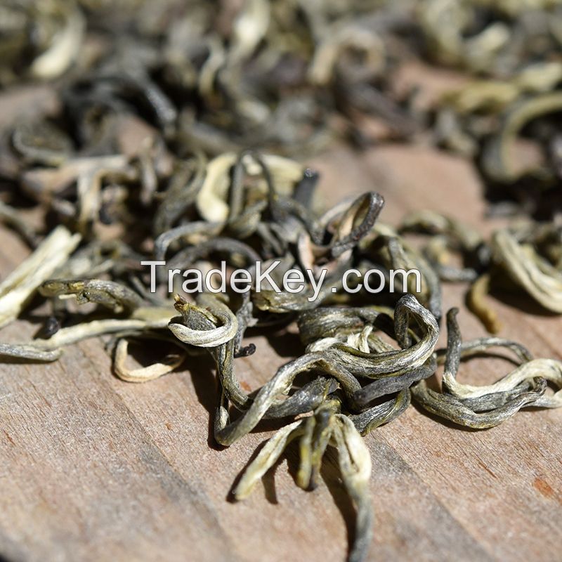 Factory Supply Bulk Chinese Healgh Pre-Qingming Fragrant Loose Leave Yunnan High Mountain Green Tea