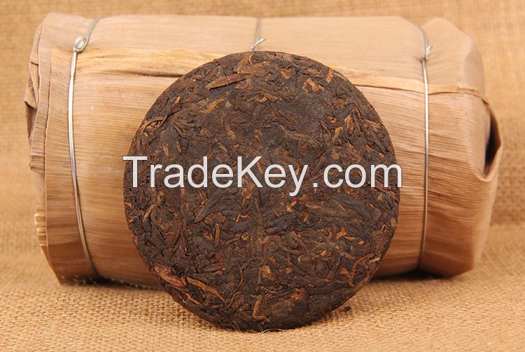 Wholesale Chinese Health 100g 2013Y Aged Flavour Yunnan Ripe Puer Weigh Loss Shu Puerh Tea in Tea Cake