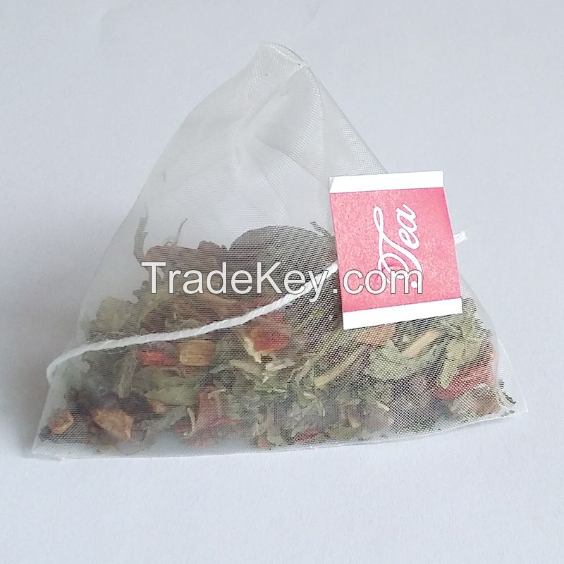 Hot Sale OEM/ODM 28 Days Health Detox Slimming Flat Tummy Tea Pyramid Tea Bag