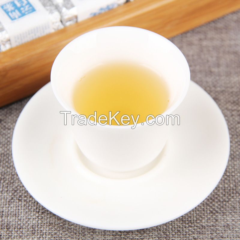 Factory Supply 5g*4/Bundle Compressed Yunnan Nectrar Fragrant Aged Portable White Tea