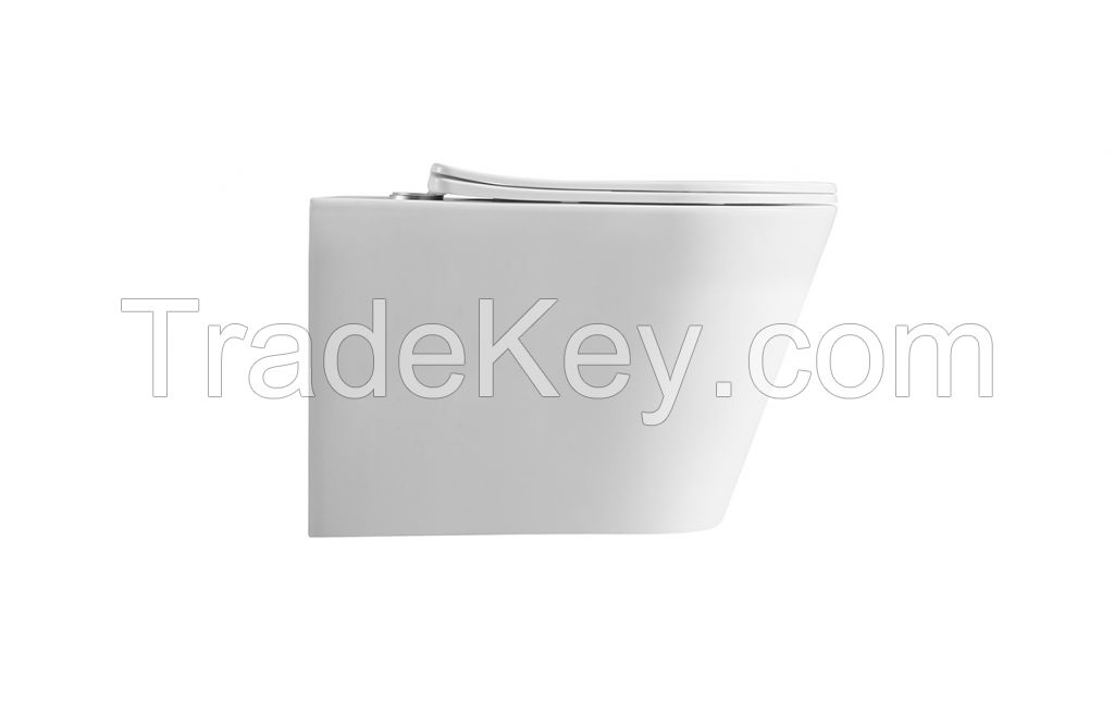 Factory supply ceramic wall hung toilet bowl wholesale price