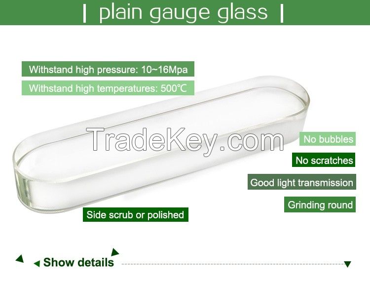 DIN7081 Borosilicate Gauge Glass Tansparent Type A1-A9