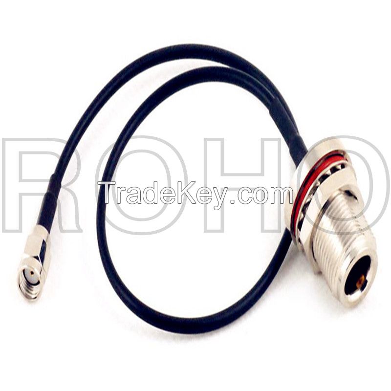 Straight Bnc Female Jack To Ufl With Rg178 Cable Assemblies Antenna