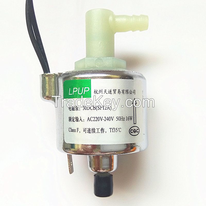 30DCB (SP-12A) miniature steam pump/water pump voltage AC220V-240V-50Hz power 16W