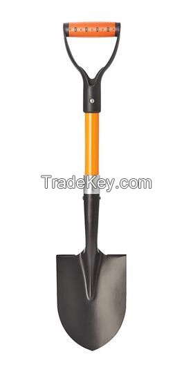 Mini Fiberglass Handle Round Point Shovel