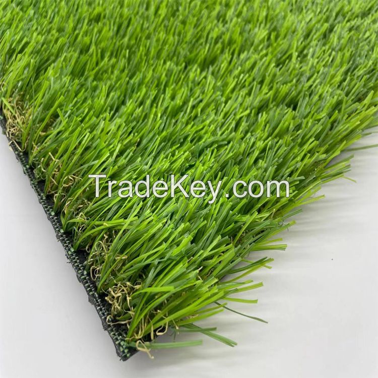 garden realistic natural artificial grass wholesale synthetic turf