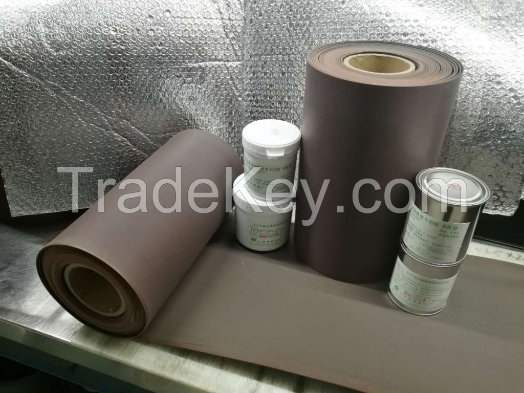 1.6mm Copper Powder Placa De Desgaste Turcite B with AB Epoxy Resin Glue
