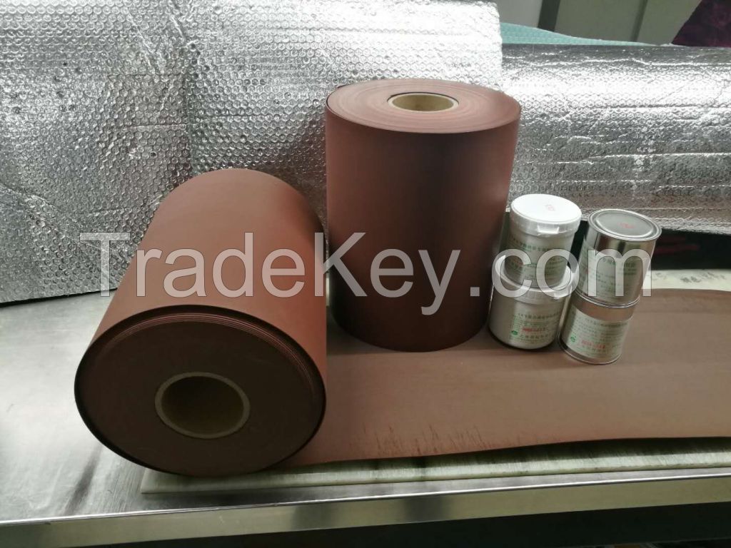1.6mm Copper Powder Placa De Desgaste Turcite B with AB Epoxy Resin Glue