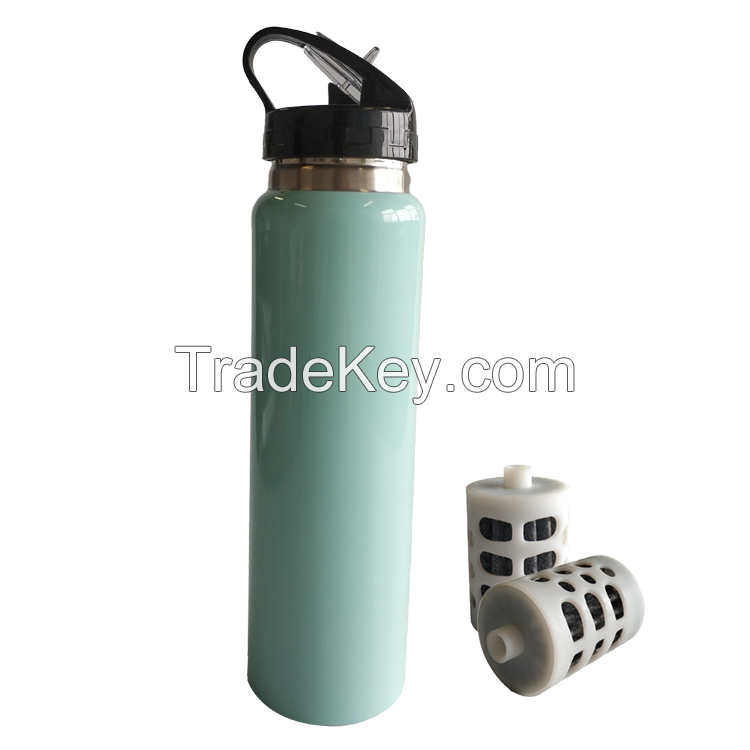 Camping portable 22OZ water bottle filter