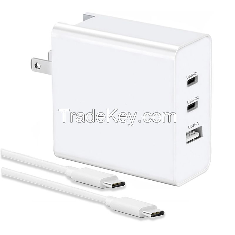 65W GaN USB C Quick Charger Type C Fast USB Charger