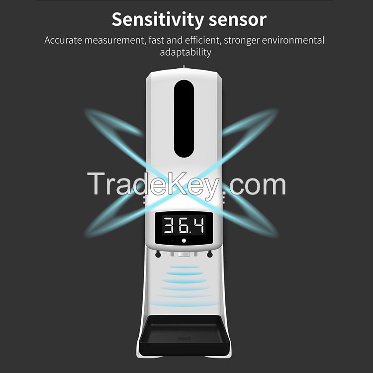 Home Stand For Touchless Foam Soap Dispenser K9 Foam Hand Soap Dispenser With Thermometer Tripod