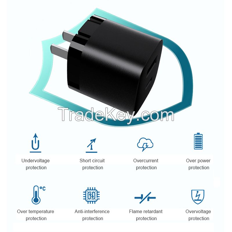 33 W USB C Charger GaN Technology 30W Ultra Compact Type-C PD Wall Charger
