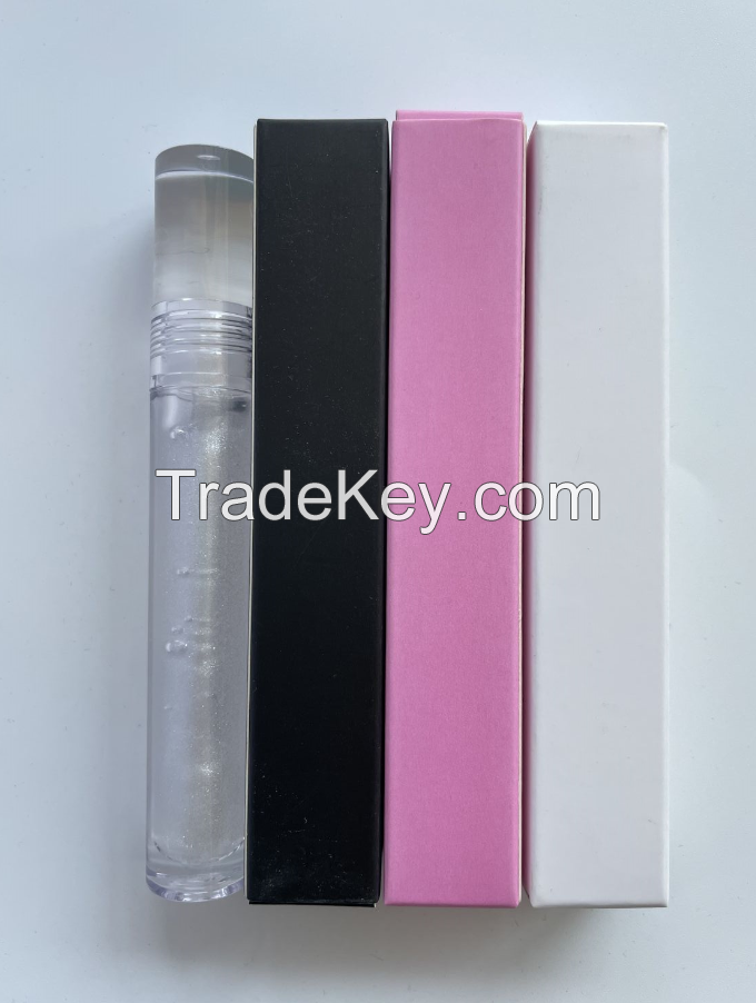High quality long lasting mositure thick high pigment lip gloss with custom logo