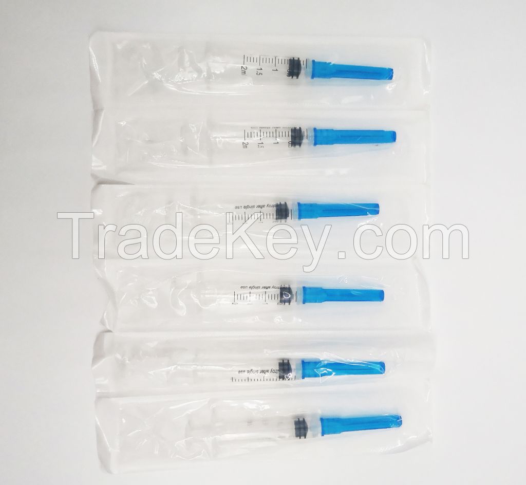Disposable Hypodermic Syringe 2ml, 3ml, 5ml, 10ml, 20ml, 30ml, 50ml, 60ml