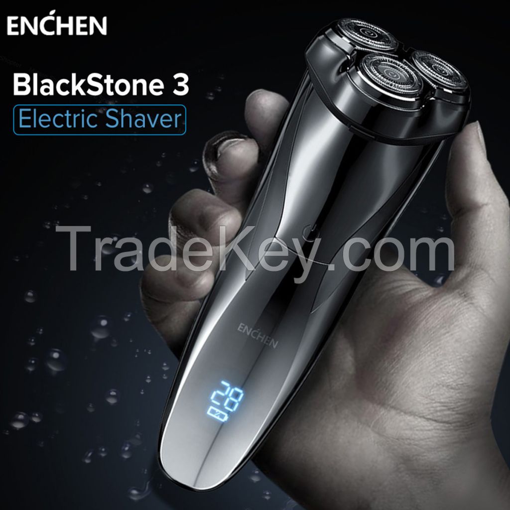 Enchen high quality electronic razor one blade small wireless beard shaver private label for men