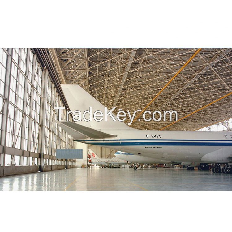 Xuzhou LF prefabricated steel sheds hangar