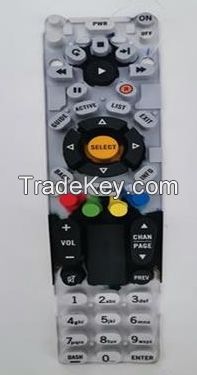 customized silicone rubber remote controller