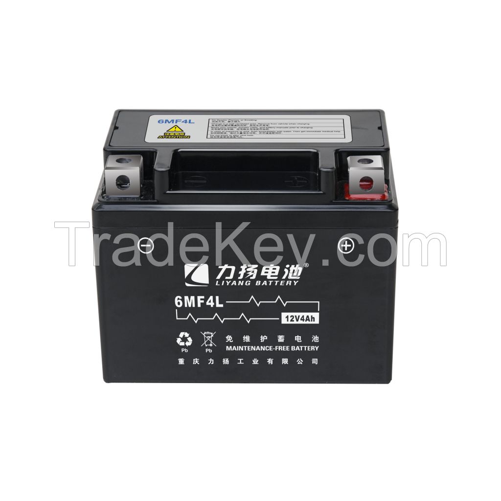 DENEL China Wholesale cheap price battery 12v 9ah acid for sprayer 12v4ah battery for motorcycle 6MF4L
