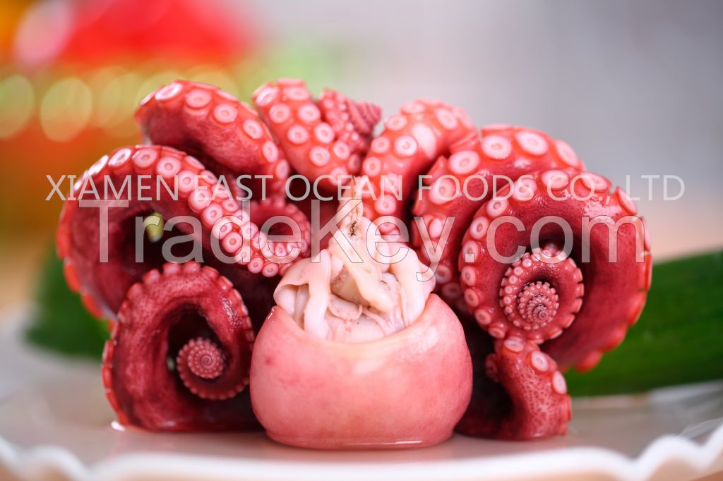 Frozen Gutted Boiled Octopus
