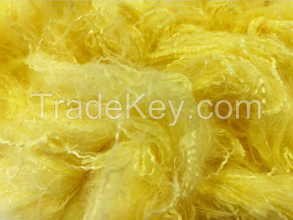 Wholesales 18$ flame retardant para aramid staple fibers for spun yarn and non-woven fabrics