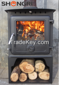 Cast Iron Wood Stove Modern Fireplace