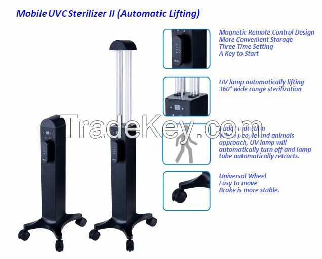Mobile UVC Sterilizer II(Automatic Lifting)