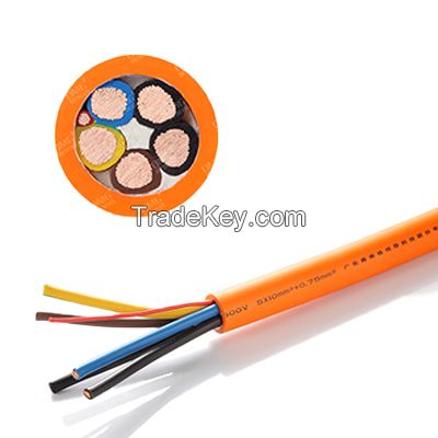 AC luminescent charging cable standard for electric vehicle use